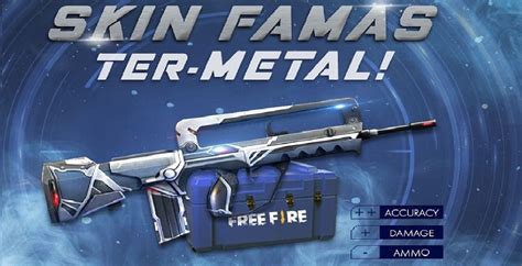 Ini Dia Rekomendasi Skin FAMAS Free Fire Dan Trik Memainkannya