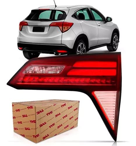 Lanterna Traseira Mala Honda Hrv 2019 2020 2021 Fumê Led