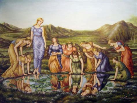 The Mirror Of Venus Painting By Sir Edward Coley Burne Jones