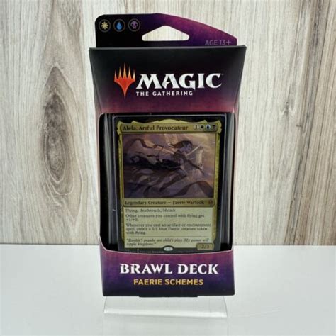 Magic The Gathering Brawl Deck Faerie Schemes Throne Of Eldraine