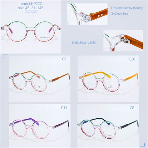 Wholesale Square Fashion Acetate Eyeglasses Frame Manufacturer And