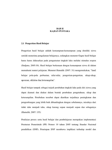 Mengurai Faktor Yang Mempengaruhi Hasil Belajar Pdf