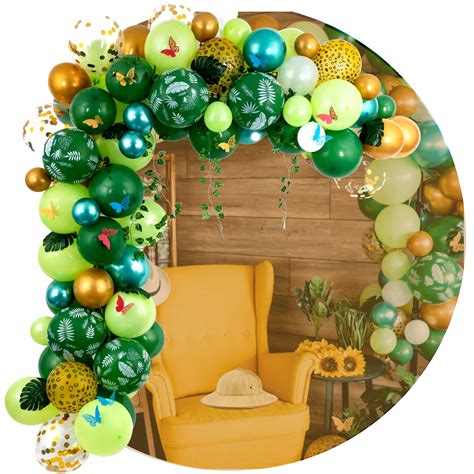 Buy Jungle Balloon Garland Kit All In One Safari Balloon Arch Color