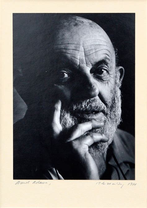 Robert Werling Black And White Portrait Of Ansel Adams Photograph