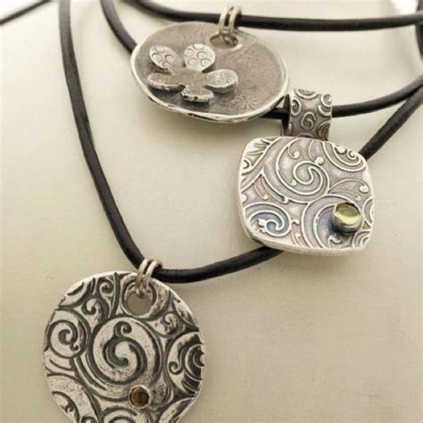 Pin By Rebecca Stephens On I Made This Metal Clay Jewelry