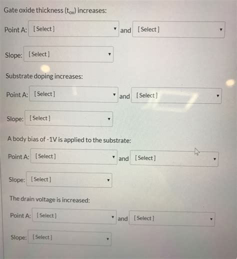 Solved Question Pts You Are Given The Subthreshold Chegg