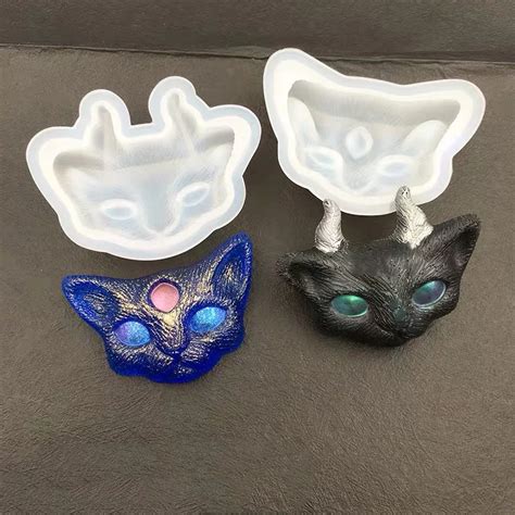 Jewelry Beauty Molds Cat Silicone Mold Diy Crafts Cat Earring