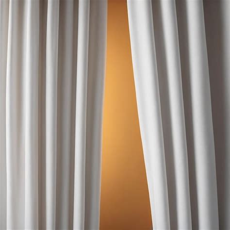 Premium Photo White Curtain Fabric Texture Background