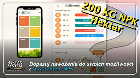 Dopasuj nawożenie do swoich możliwości z Asystentem NPK YouTube