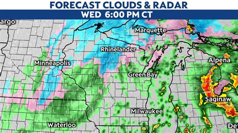 The weather turns active in Wisconsin over the next few days