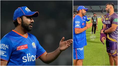 Personal Conversation Not Shown Clash Between Rohit Sharma And Ipl