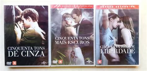 Dvd Cole O Cinquenta Tons Cinza Filmes Completo Original