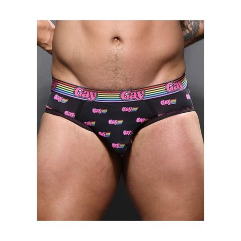 Gay Pride Brief W Almost Naked