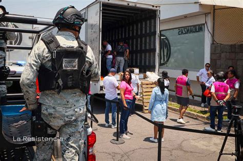 Millones De Boletas Electorales Federales Llegan A Puebla