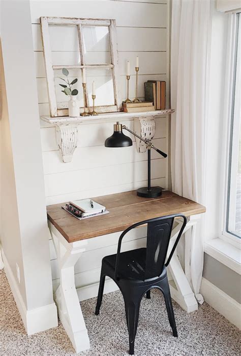 White Farmhouse Desk Ana White