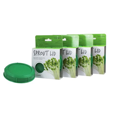 Handy Pantry Sprouting Jar Strainer Lid, BPA Free - Walmart.com