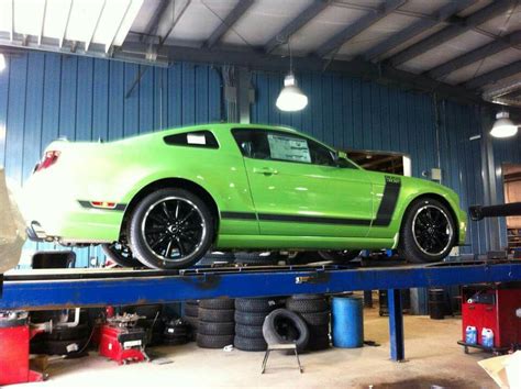 Neon Green Mustang Related