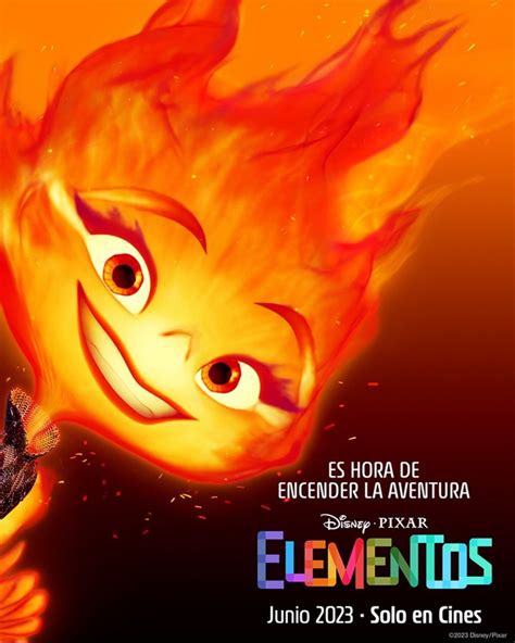 Disney Y Pixar Lanzaron Un Nuevo Trailer De Elementos Elemental