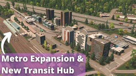 Metro Transit Hub Oracle Valley Cities Skylines Let S Play