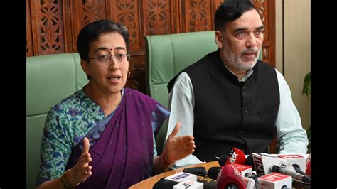 Appoint Members To Delhi Jal Board Atishi Tells Cs Latest News Delhi