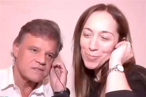 Enrique Sacco Sobre María Eugenia Vidal Débora Pérez Volpin La Puso En Mi Camino La Nacion