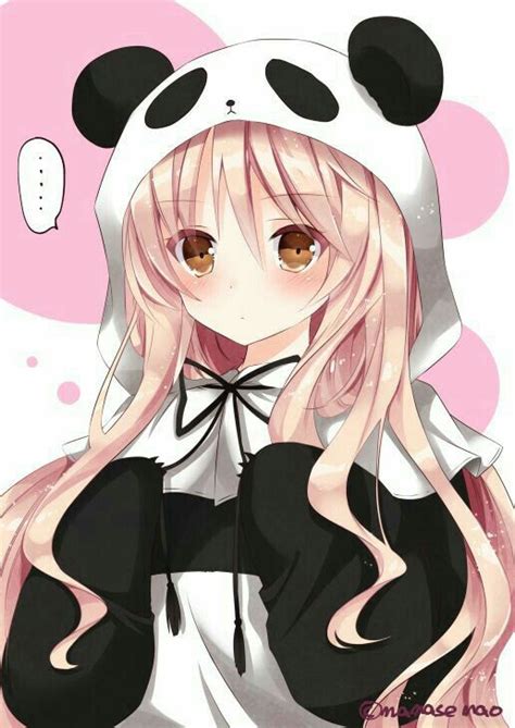 Anime Kawaii Girl Panda - Anime Wallpaper HD