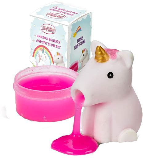 ChefSlime 2pk Unicorn Slime Spitting Putty Soft Squishy Stress Relief Party Favor - Walmart.com