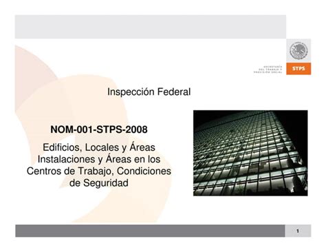 Guia Nom 001 Stps 2 PPT Descarga Gratuita