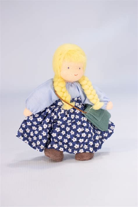 Evi Doll Girl Blonde Hair Honeybee Toys