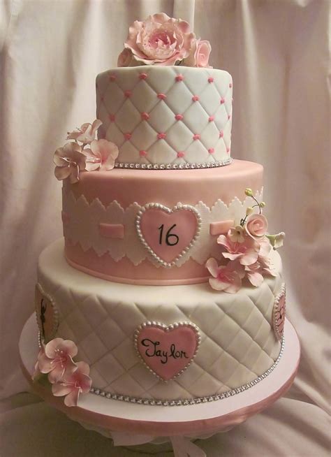 Taylors Sweet Sixteen Cake 16 Birthday Cake Sweet Sixteen Cakes