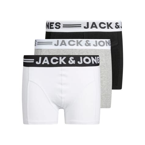 JACK JONES 3 PACK JONGENS BOXERSHORTS