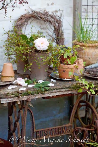 Id Es Pour Recycler Vos Vieilles Machines Coudre Rustic Gardens