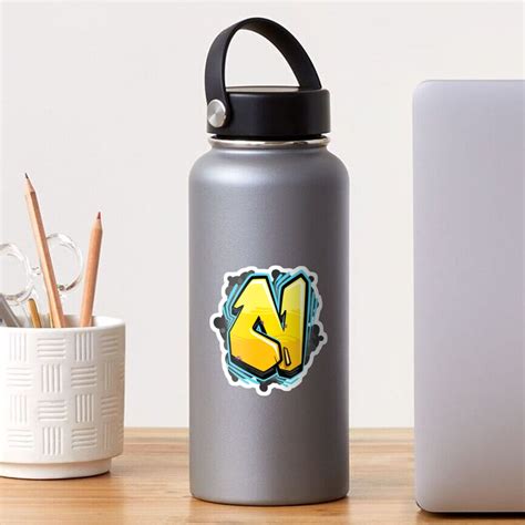 "Graffiti Letter N" Sticker for Sale by NameGraffiti | Redbubble