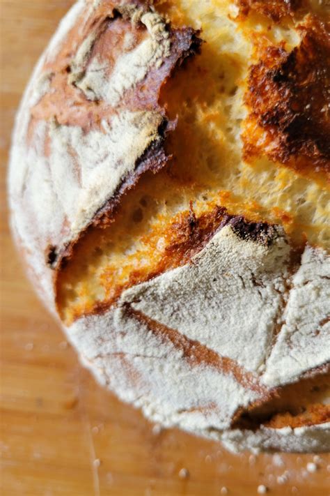 No Knead Dutch Oven Bread W Bread Basket Catfish Out Of Water