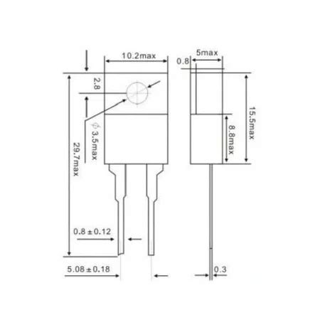 Termostato KSD 01F D 250V 1 5A NC AMPUL Temperatura Di Azione 40C