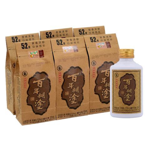 百年糊涂 经典小百年 52vol 浓香型白酒 125ml6瓶 整箱装【报价 价格 评测 怎么样】 什么值得买