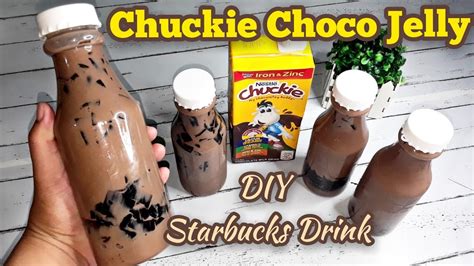 Chuckie Choco Jelly Recipe Diy Starbucks Drink For Only 200 Pesos