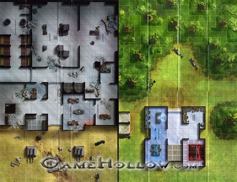 Star Wars Miniatures Maps Tiles Missions Map Endor Forest Base Ruin