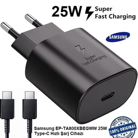 Samsung Ep ta800x Tip C 25 W Hızlı Şarj Aleti Fiyatları ve Özellikleri