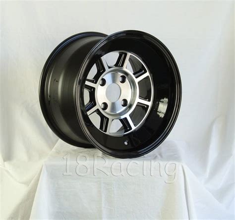 4 Pcs Rota Shakotan Wheels 15x9 Pcd4x1143 Offset 0 Hb73