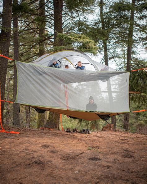 This Hanging Tree Tent is a Dream Family Fort