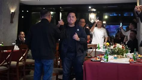 Raih Kemenangan Perdana Di Piala Asia Erick Thohir Puji