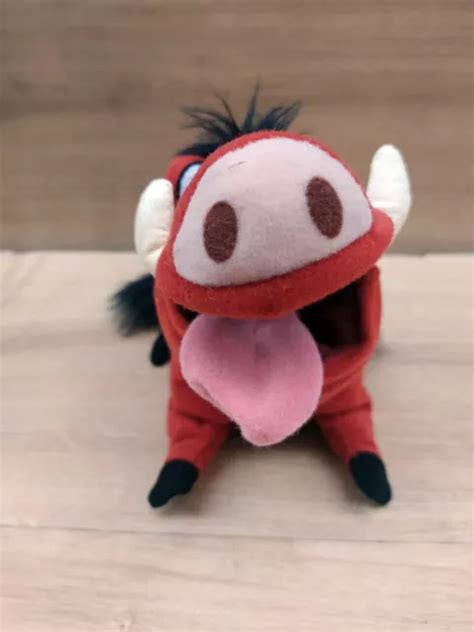 Walt Disney The Lion King Hakuna Matata Pumbaa Bean Bag Toy Plush