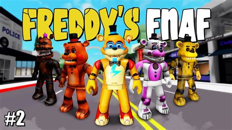 Aku Membuat Freddys Fnaf Di Brookhaven Wcodes Roblox Part 2 Youtube