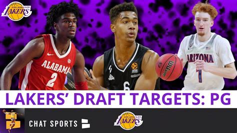 Lakers Draft 5 Point Guards The Los Angeles Lakers Should Target In