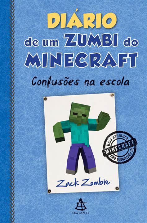 Di Rio De Um Zumbi Do Minecraft Confus Es Na Escola Ebook Walmart