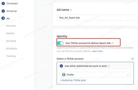 Spark Ads Creation Guide Tiktok Ads Manager