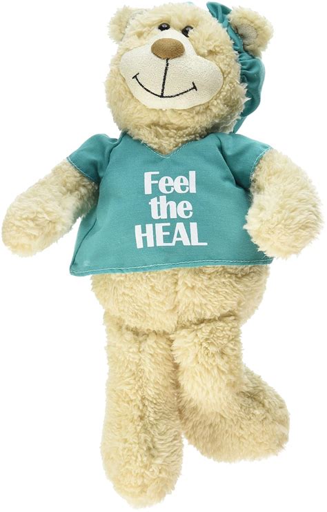 Speedy Recovery Kg 12 Get Well Plush Hospital Patient T Green Scrubs