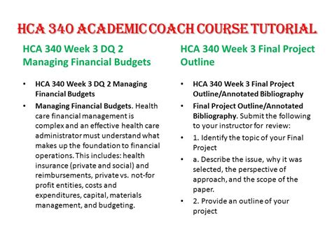 For More Course Tutorials Visit Hca Entire Course Hca Week Dq