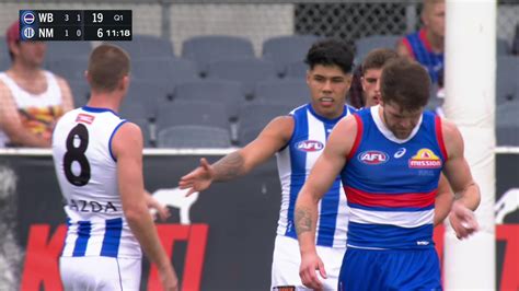 Afl On Twitter Paul Curtis Stays Down And Gets Rewarded